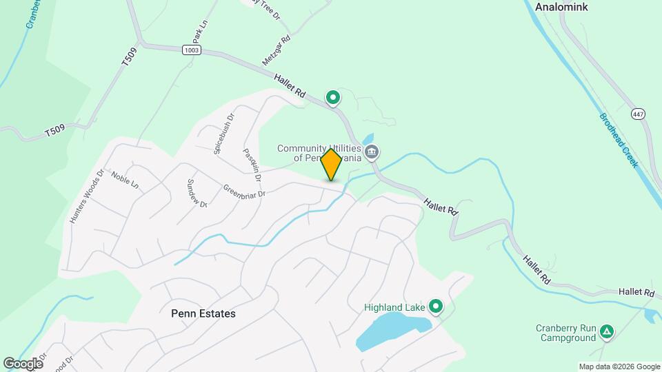 3120 Greenbriar Dr Map and Location Details