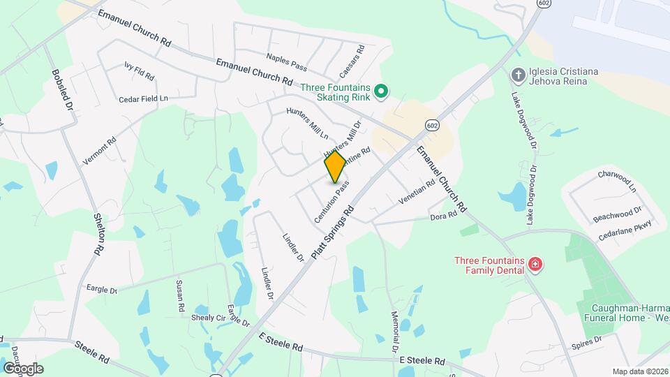 4014 Centurion Pass Map and Location Details