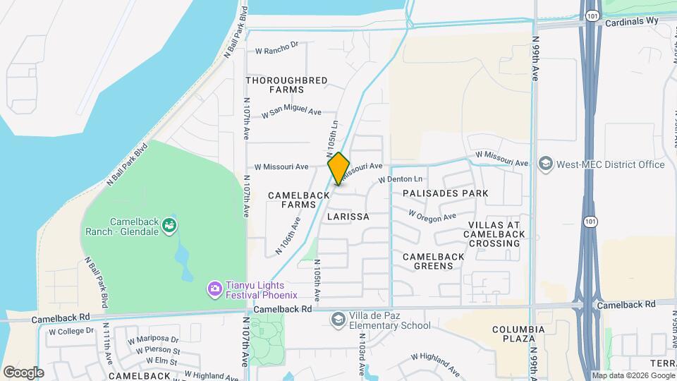 10438 W Georgia Ave Mapa y Detalles de la Ubicación