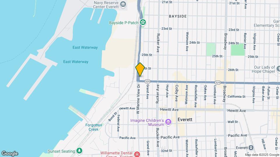 1201 Everett Ave Map and Location Details