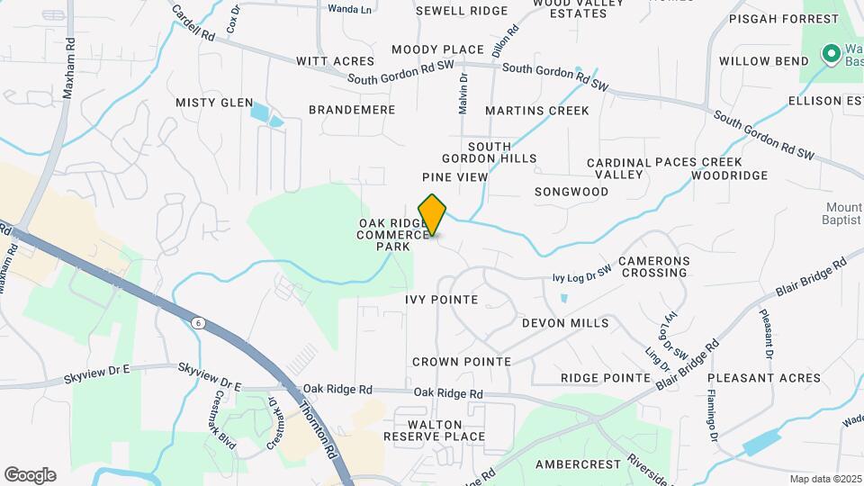 1631 Pecan Log Pl Map and Location Details