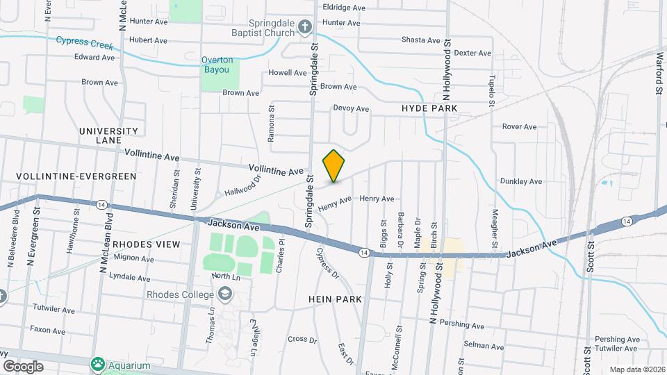 2247 Vollintine Ave Map and Location Details