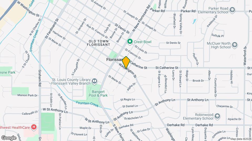 1290 Washington St Map and Location Details