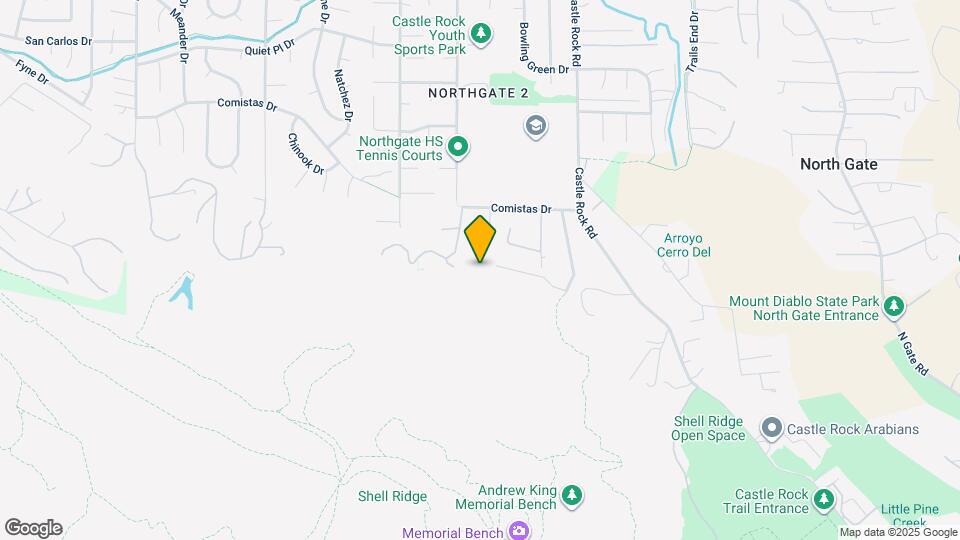 2851 Spring Creek Ln Map and Location Details