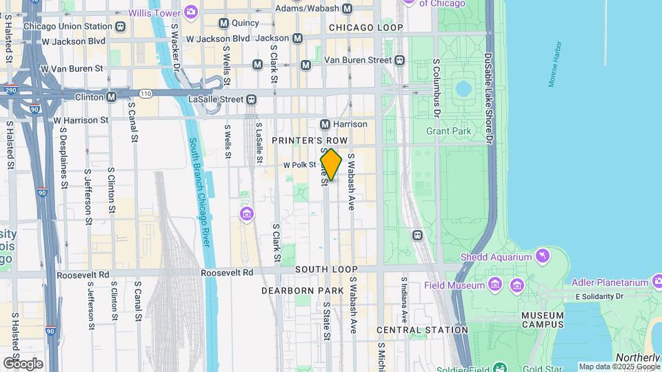 1 E 8th St, Unit 3810 Map and Location Details