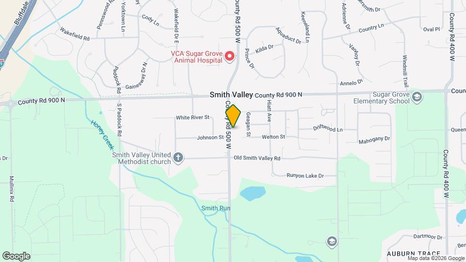 887 S Morgantown Rd Map and Location Details