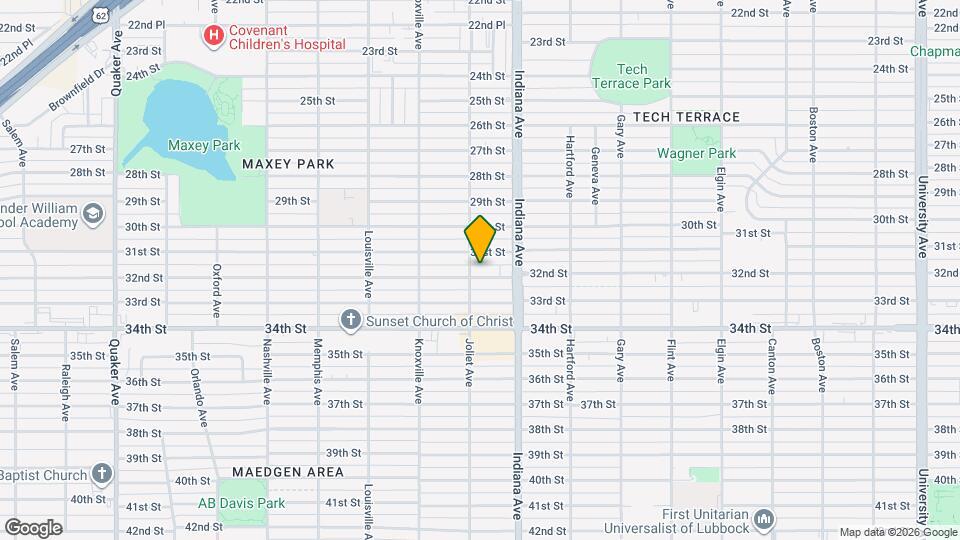 3418 32nd St Map and Location Details