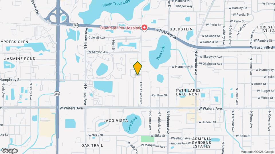 8607 May Cir Map and Location Details
