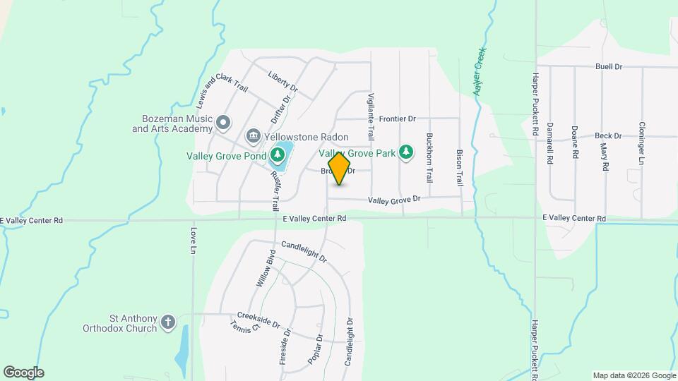 341 Valley Grove Dr Mapa y Detalles de la Ubicación