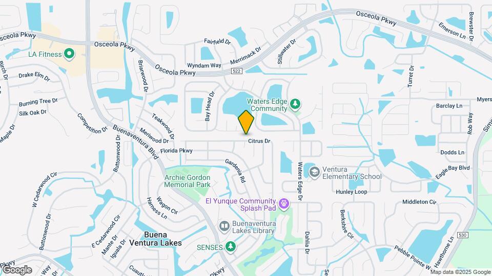 217 Citrus Dr Map and Location Details