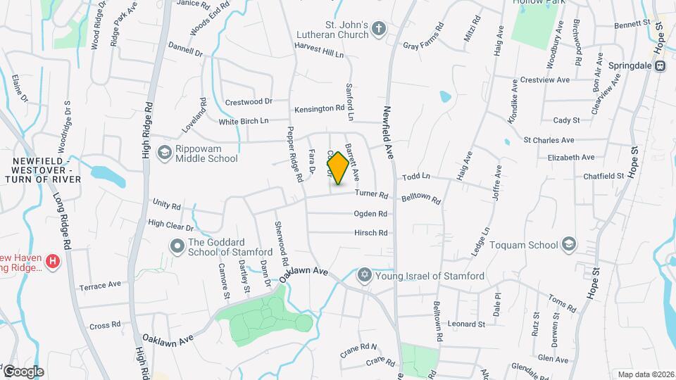 73 Turner Rd Map and Location Details