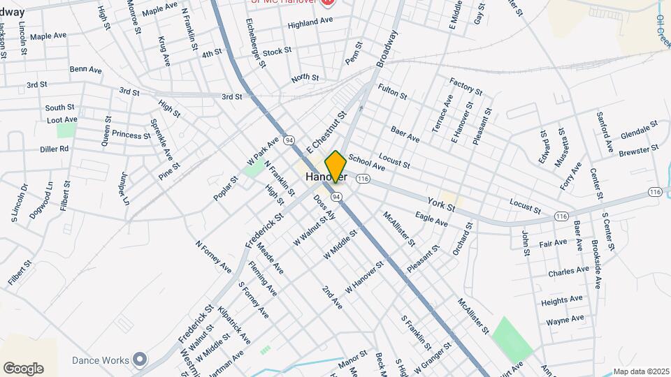 18 Baltimore St Map and Location Details