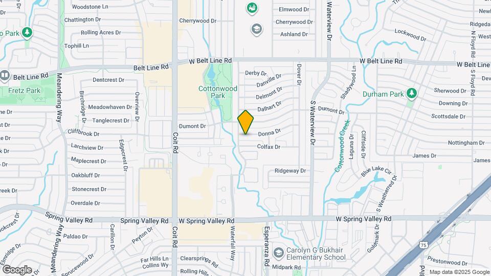 1251 Donna Dr Map and Location Details