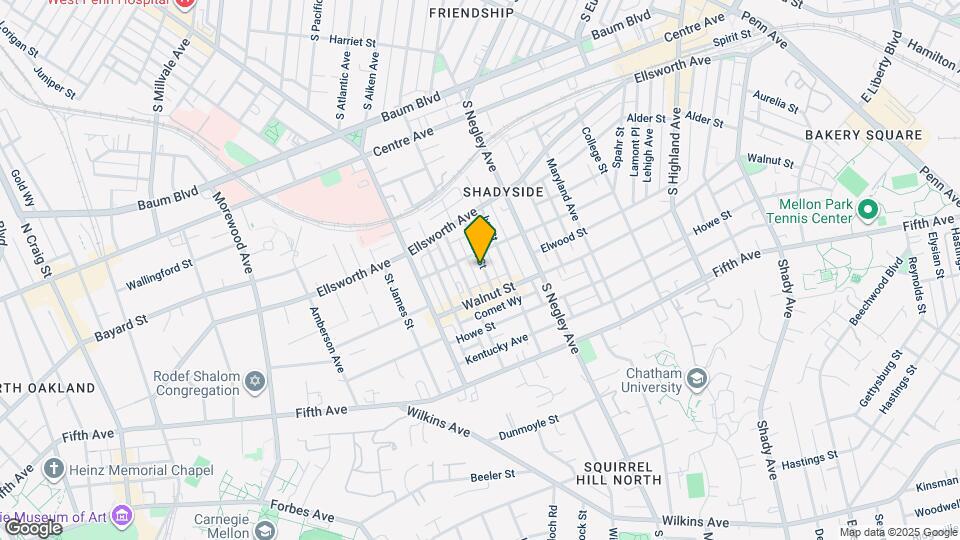 718 Filbert St Map and Location Details