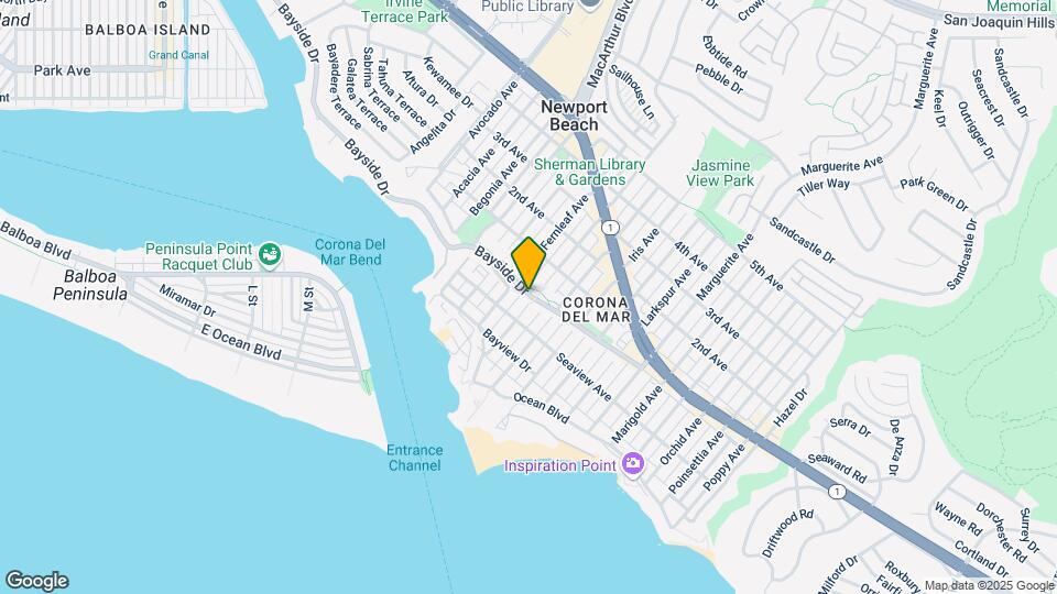 2801 Bayside Dr Map and Location Details