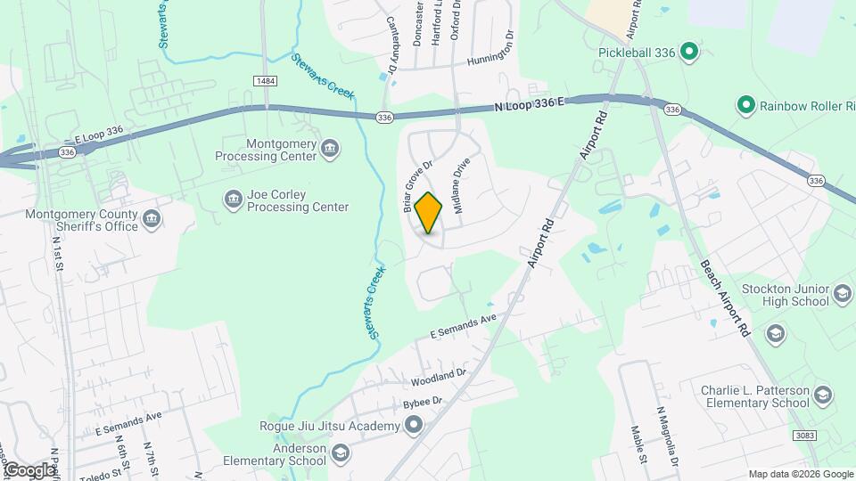 2002 Briar Grove Dr Mapa y Detalles de la Ubicación