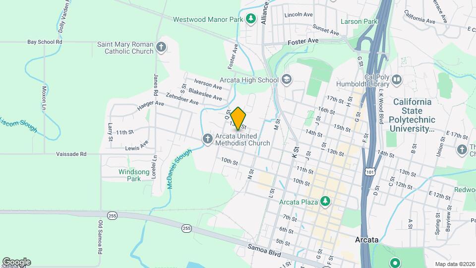 1231 P St Map and Location Details