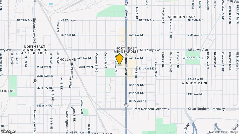915 23rd Ave NE Map and Location Details
