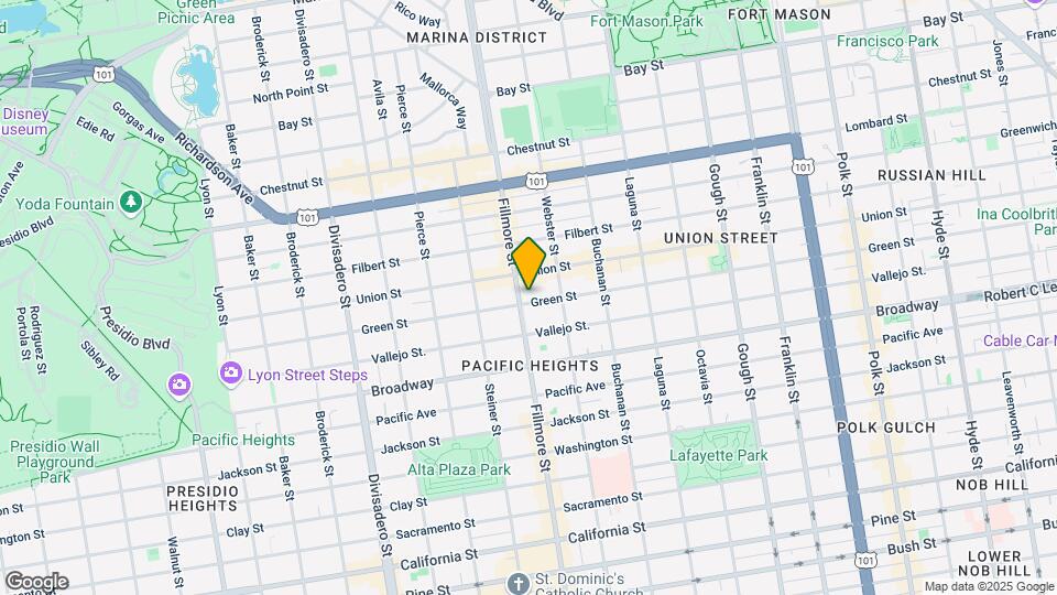 2188 Green St Map and Location Details