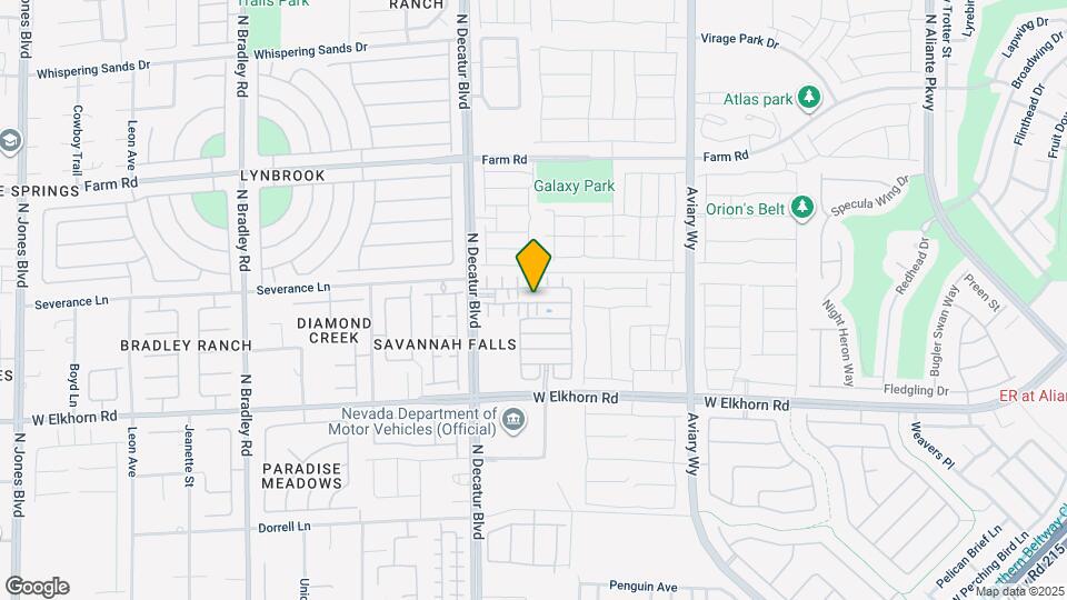 7342 N Decatur Blvd Map and Location Details