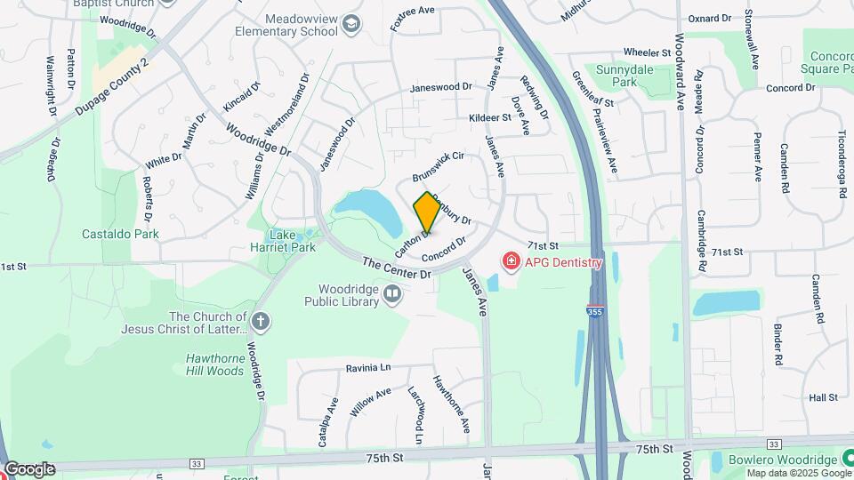 2449 Carlton Dr Map and Location Details