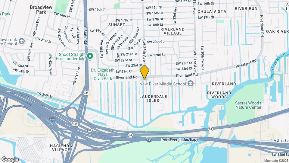 2413 Gulfstream Ln Map and Location Details