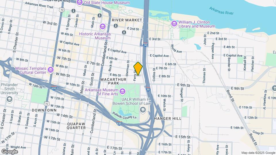 700 E 9th St, Unit 9K Map and Location Details