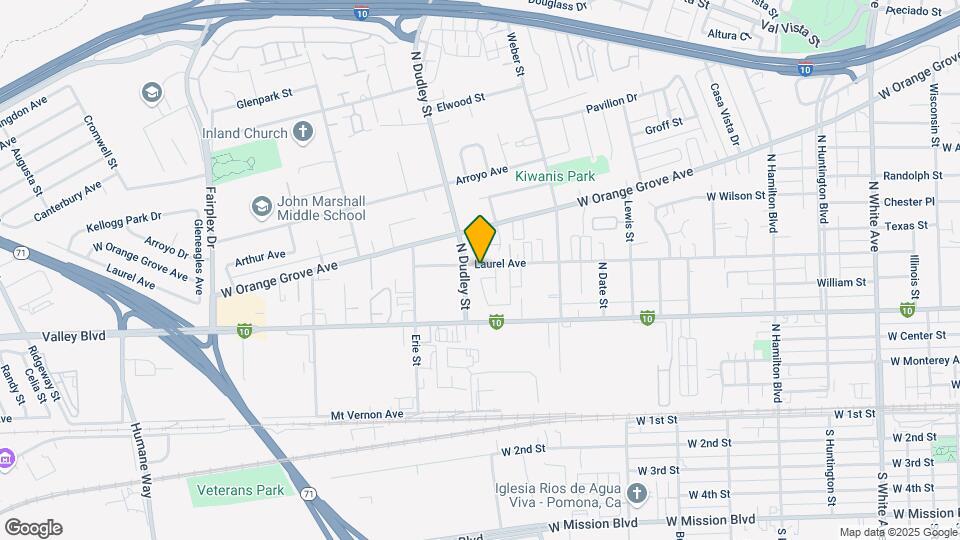 1574 Laurel Ave Map and Location Details