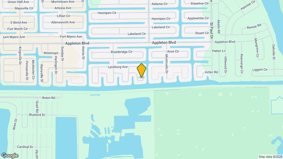 10625 Ayear Rd Map and Location Details
