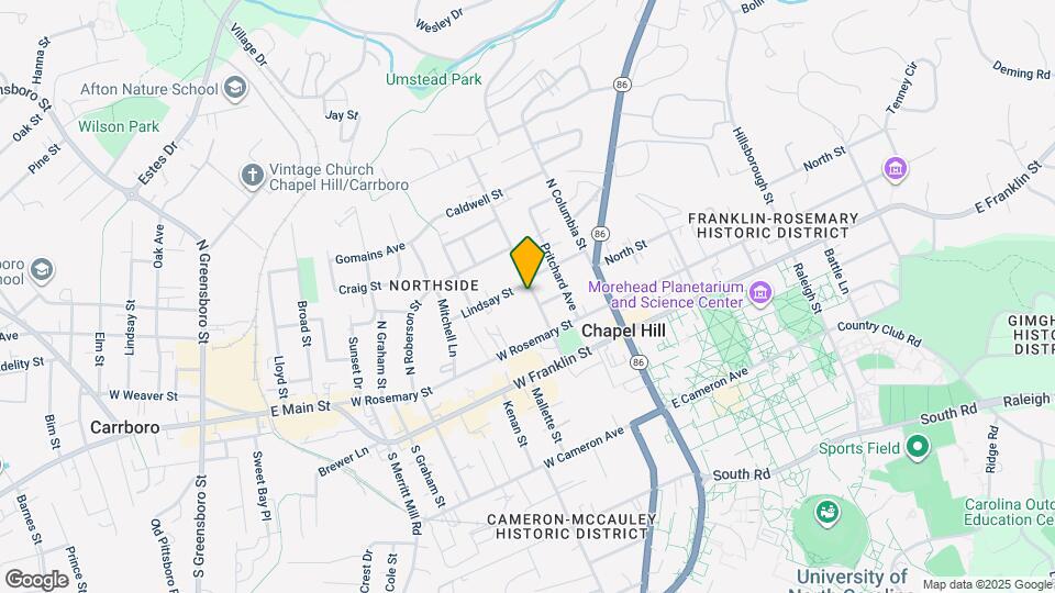 307 Church St Map and Location Details