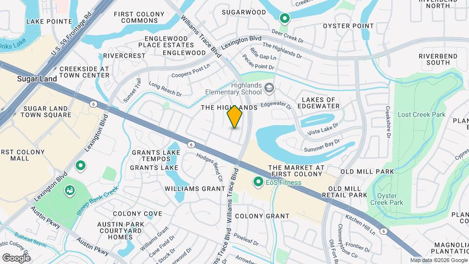 2215 Windy Meadow Dr Map and Location Details