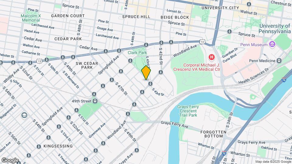 1248 S 45th St Map and Location Details
