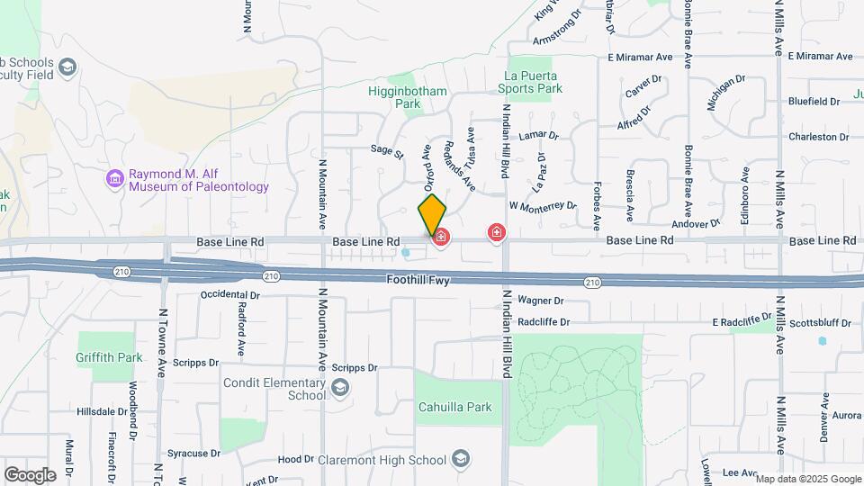 556 W Baseline Rd Map and Location Details