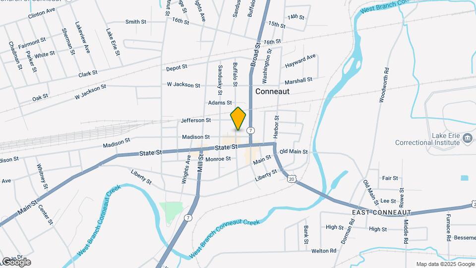 284 Buffalo St Map and Location Details