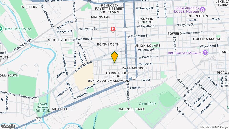 2000 McHenry St Map and Location Details