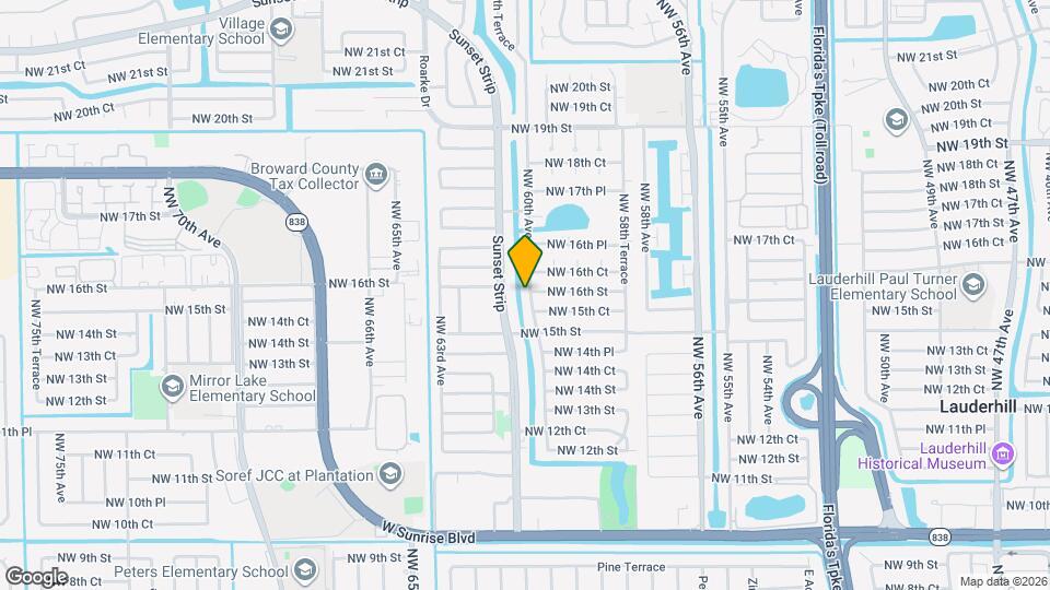 1567 NW 60th Ave Mapa y Detalles de la Ubicación