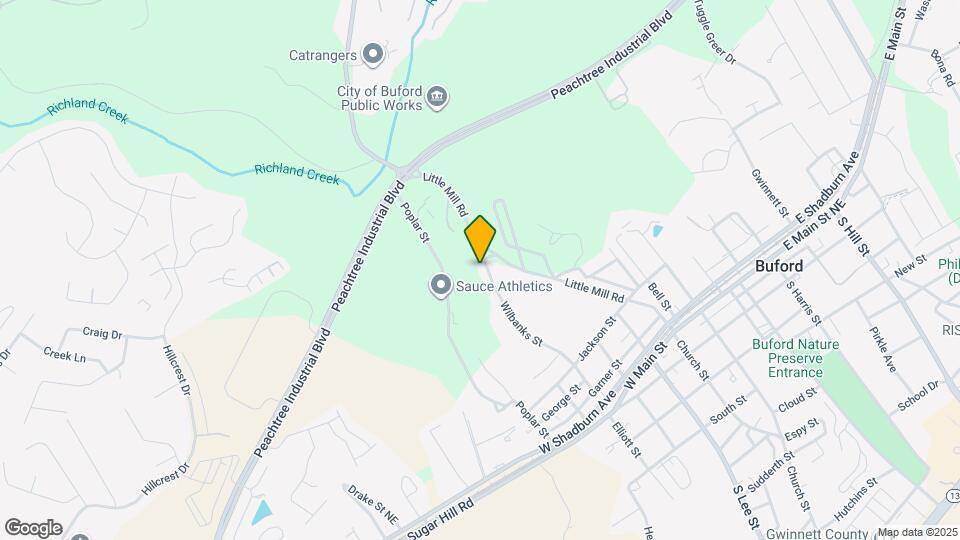 501 Wilbanks St Map and Location Details