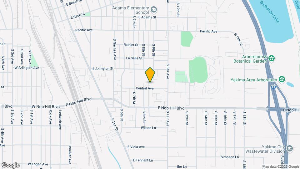 805 E Central Ave Mapa y Detalles de la Ubicación