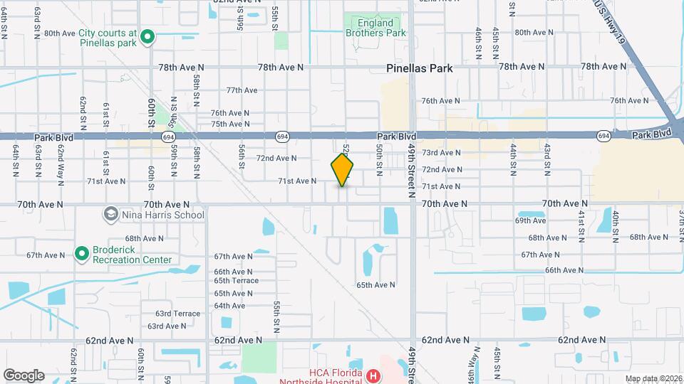 7060 52nd St N Map and Location Details