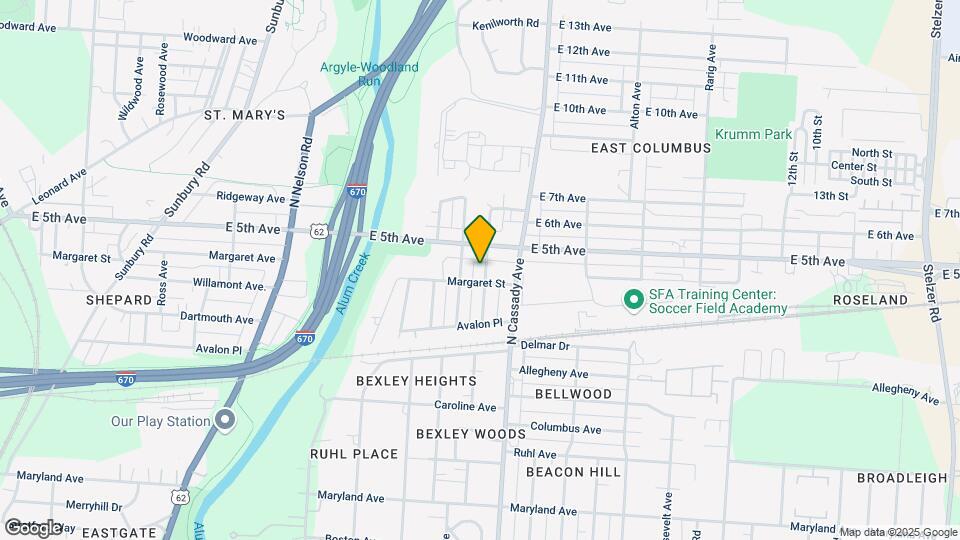 691-693-693 N Dawson Ave Map and Location Details