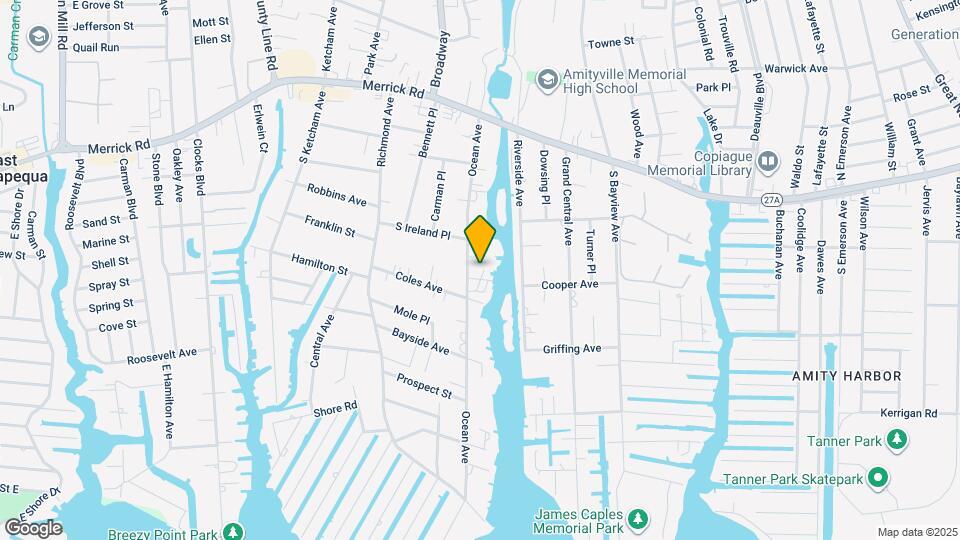 144 Ocean Ave Map and Location Details