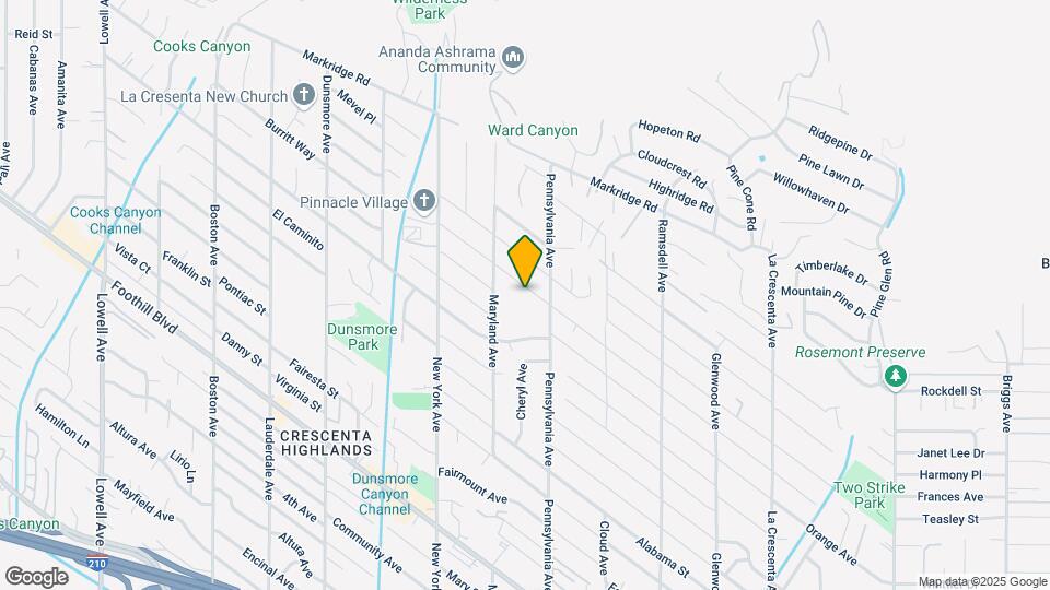 3222 Brookhill St Mapa y Detalles de la Ubicación