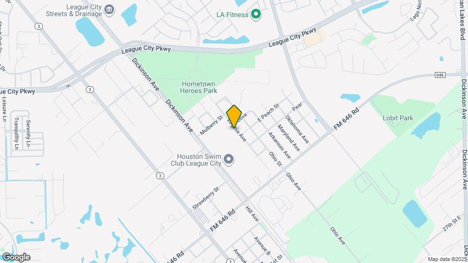 2607 Virginia Ave Map and Location Details