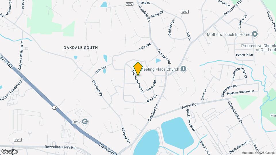 616 Mountain Quail Dr Map and Location Details
