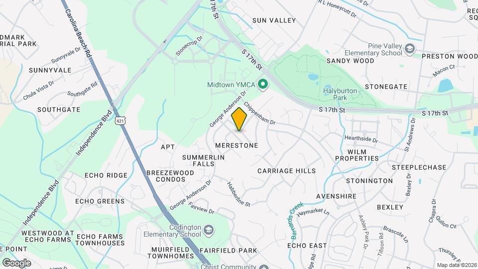 3733 Merestone Dr Map and Location Details