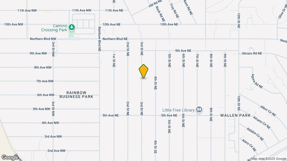 620 3rd St NE Map and Location Details