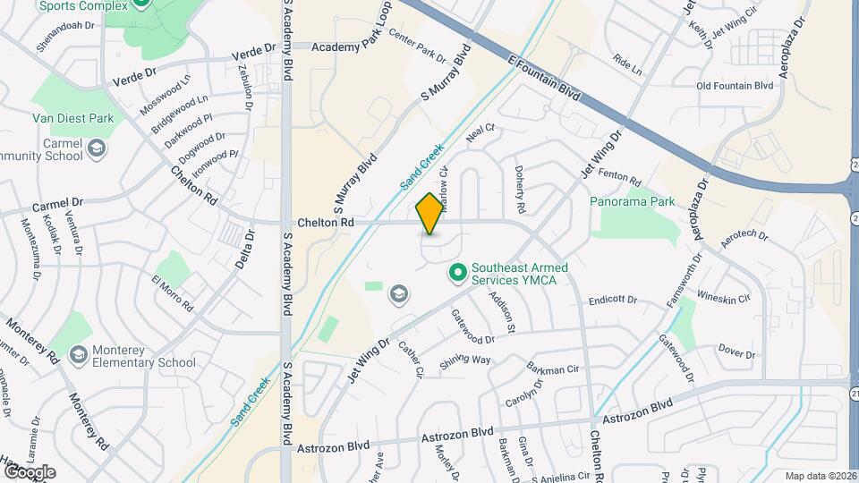 4310 Hawks Lookout Ln Mapa y Detalles de la Ubicación