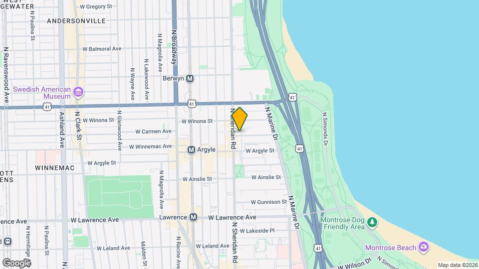952 W Carmen Ave, Unit Unit 402 Map and Location Details