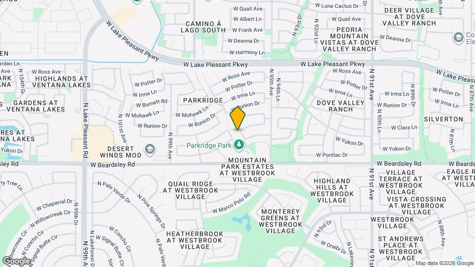 20436 N 96th Ln Map and Location Details