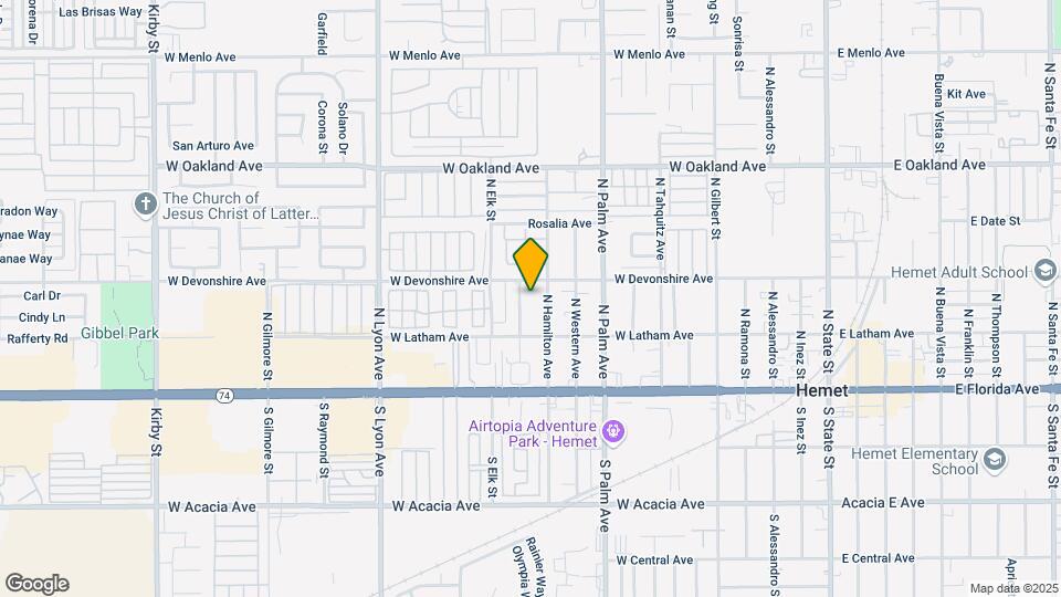262-272 N Valley View Dr Map and Location Details
